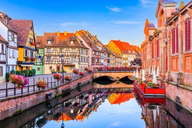 Dependance De Charme - Tiny House Leilighet Colmar Eksteriør bilde